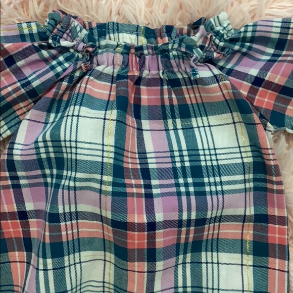 Perfect condition! Carter’s Plaid Top 6 month! - Picture 3 of 5